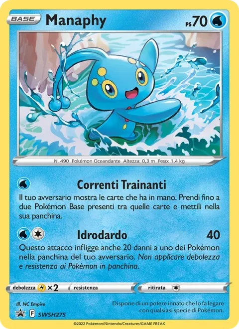 Manaphy [Pulling Currents | Aqua Bullet]