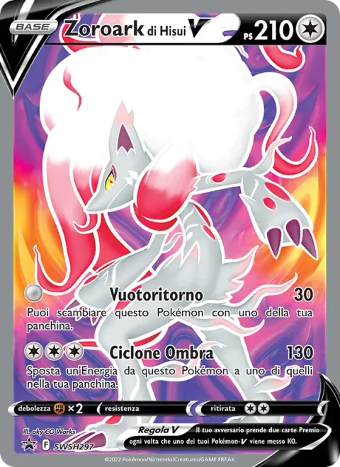 Hisuian Zoroark V [Void Return | Shadow Cyclone]