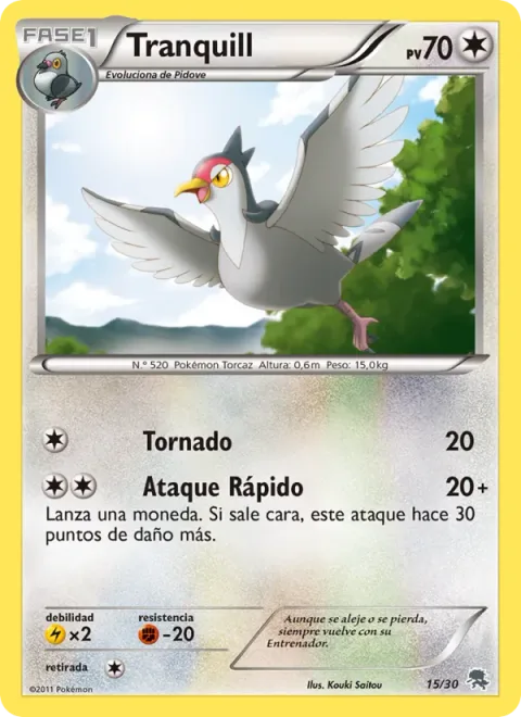 Tranquill [Gust | Quick Attack]
