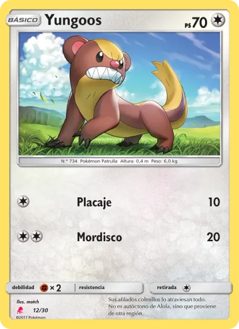 Yungoos [Tackle | Bite]
