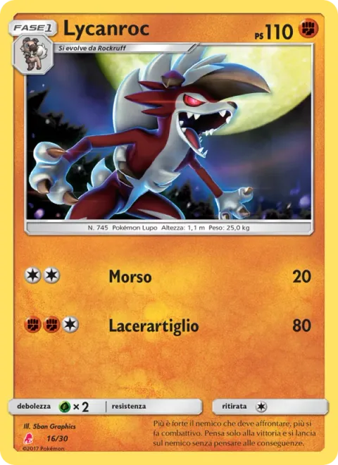 Lycanroc [Bite | Claw Slash]