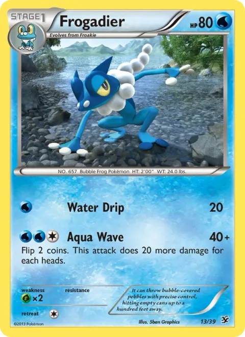 Frogadier [Water Drip | Aqua Wave]