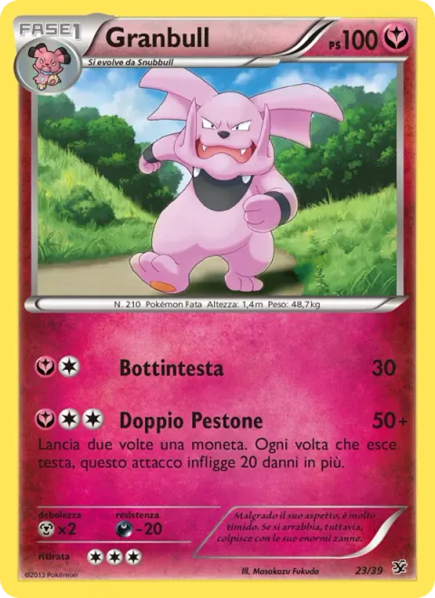Granbull [Headbutt | Double Stomp]