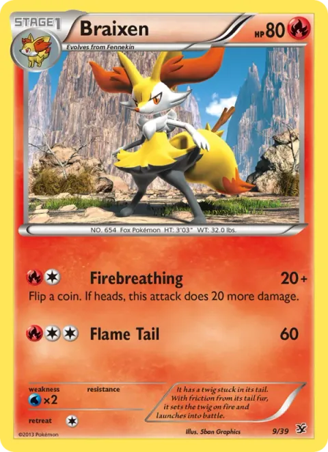 Braixen [Firebreathing | Flame Tail]