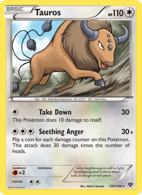 Tauros [Take Down | Seething Anger]