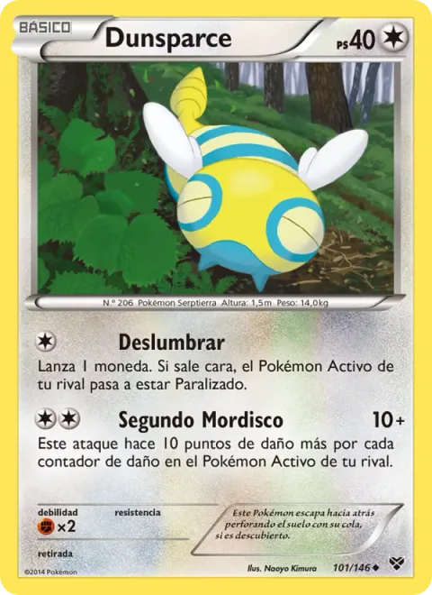 Dunsparce [Glare | Second Bite]