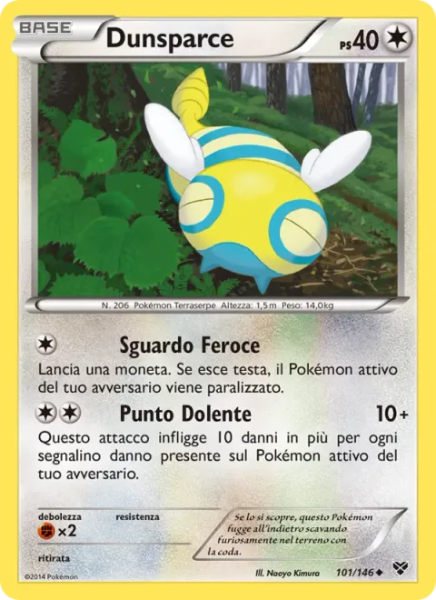 Dunsparce [Glare | Second Bite]