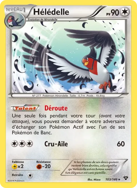 Swellow [Drive Off | Wing Attack]