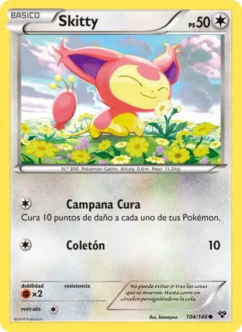 Skitty [Heal Bell | Tail Whap]