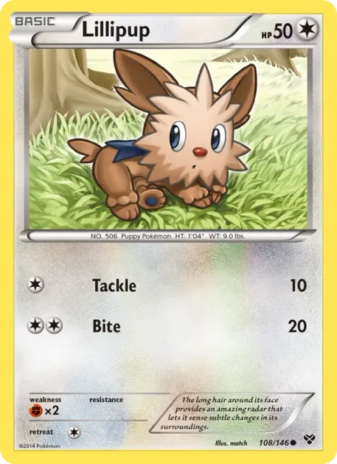 Lillipup [Tackle | Bite]