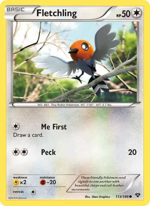 Fletchling [Me First | Peck]