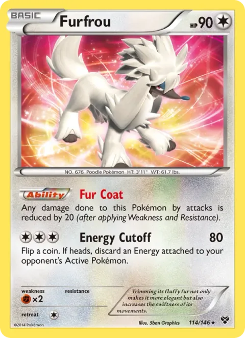 Furfrou [Fur Coat | Energy Cutoff]