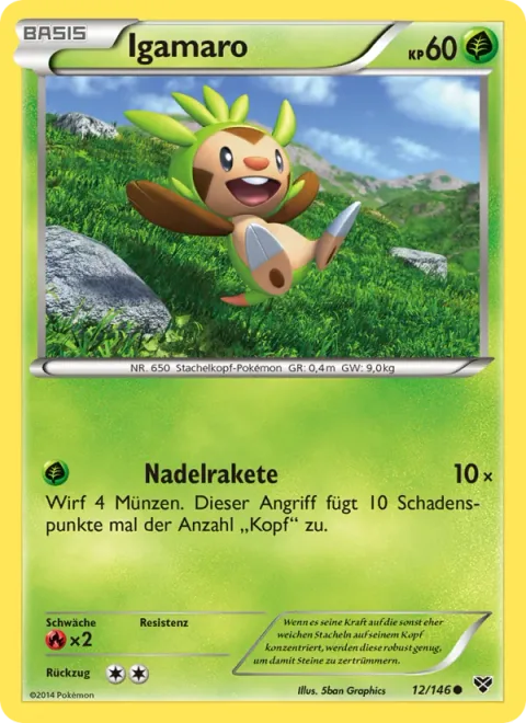 Chespin [Pin Missile]
