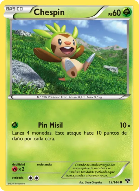Chespin [Pin Missile]