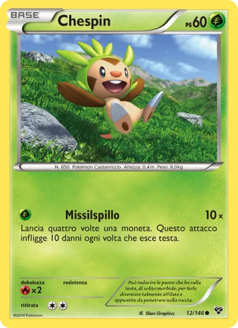 Chespin [Pin Missile]
