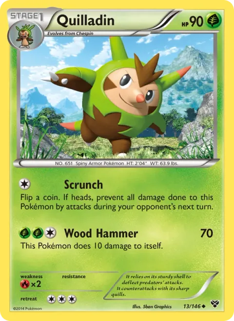 Quilladin [Scrunch | Wood Hammer]