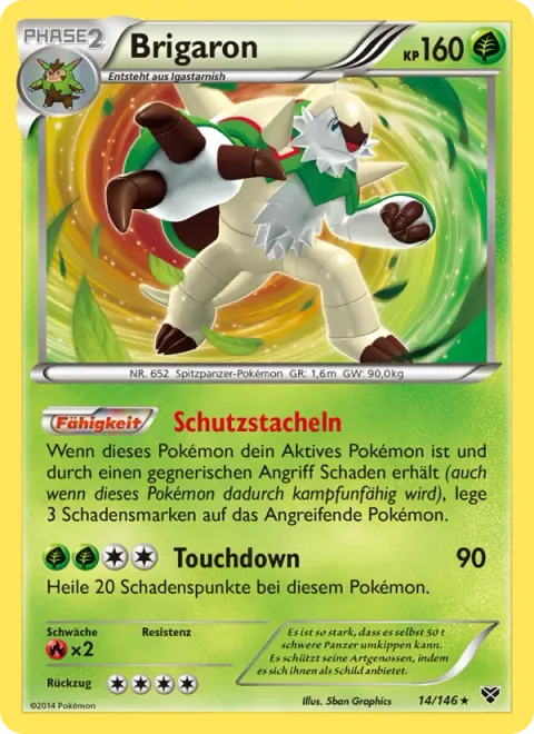 Chesnaught [Spiky Shield | Touchdown]
