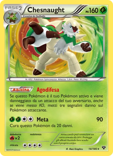 Chesnaught [Spiky Shield | Touchdown]
