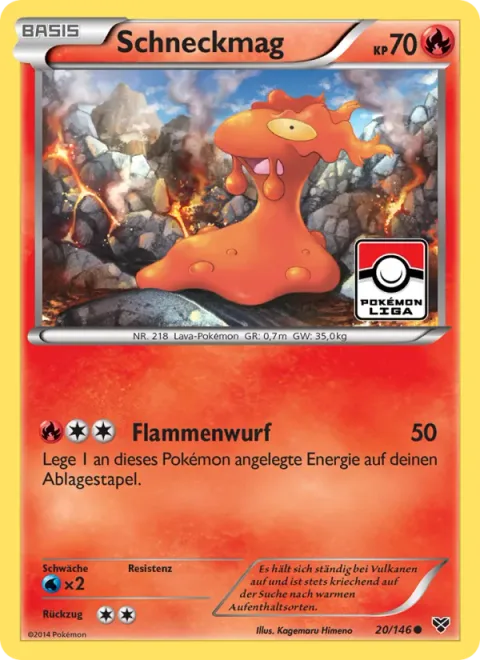 Slugma [Flamethrower]