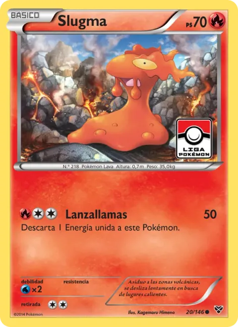 Slugma [Flamethrower]
