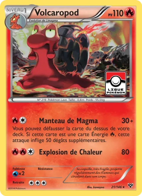 Magcargo [Magma Mantle | Heat Blast]