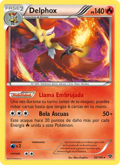 Delphox [Mystical Fire | Blaze Ball]