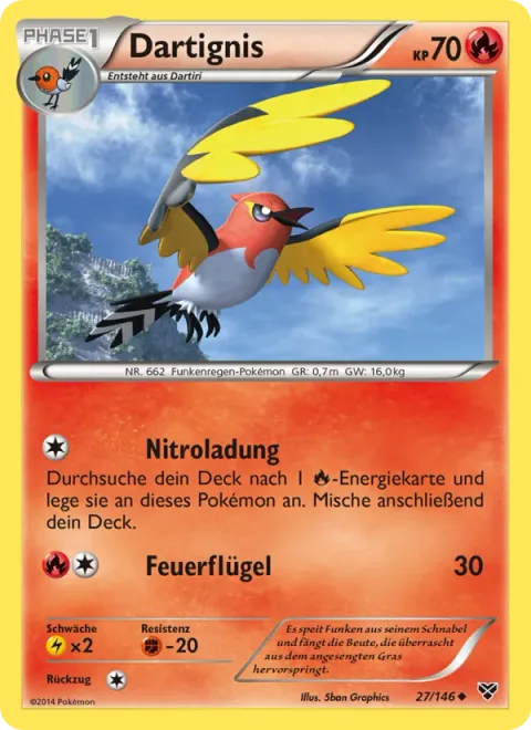 Fletchinder [Flame Charge | Fire Wing]