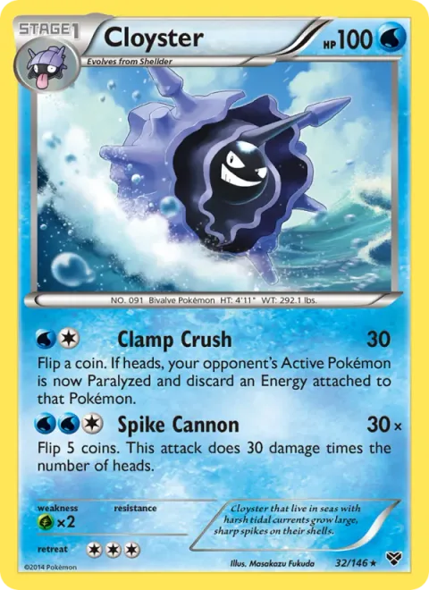 Cloyster [Clamp Crush | Spike Cannon]