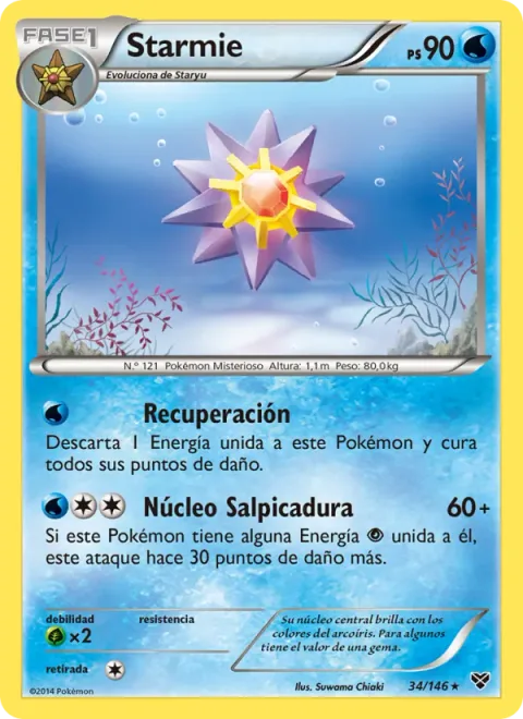 Starmie [Recover | Core Splash]