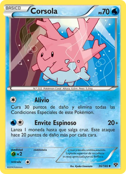 Corsola [Refresh | Spiny Rush]