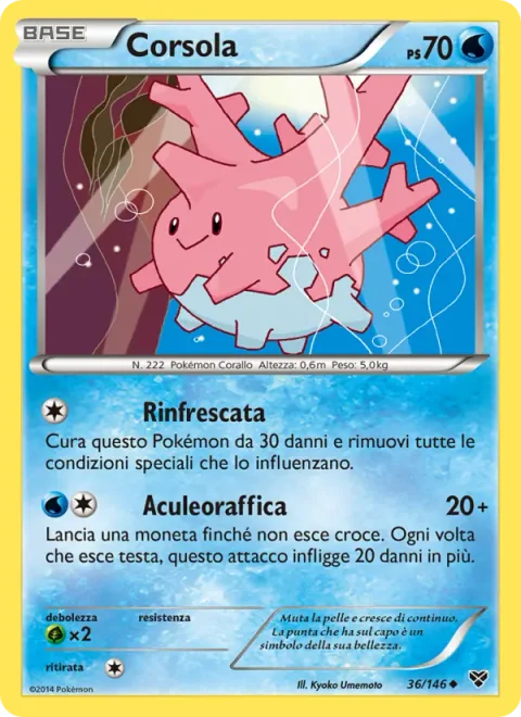 Corsola [Refresh | Spiny Rush]