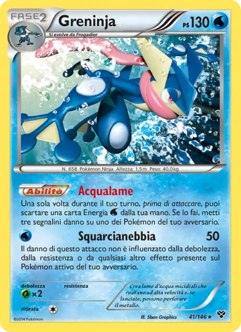 Greninja [Water Shuriken | Mist Slash]