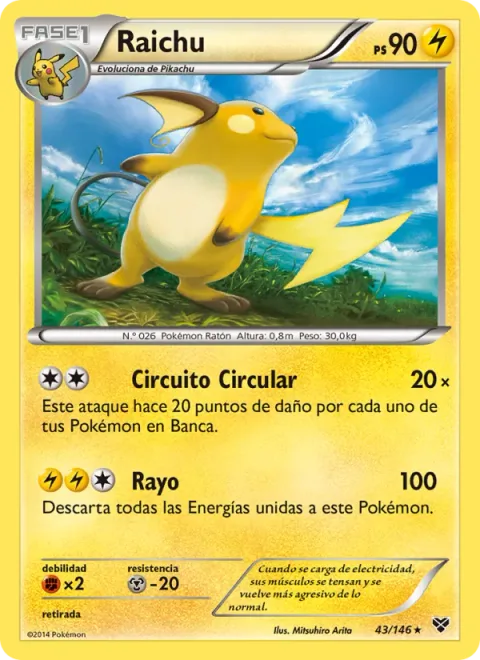 Raichu [Circle Circuit | Thunderbolt]