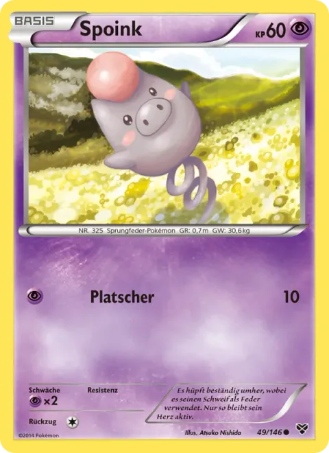 Spoink [Splash | XY]