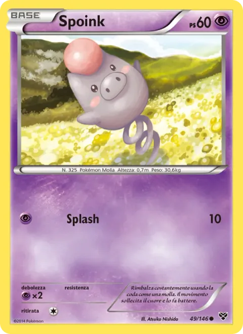 Spoink [Splash | XY]