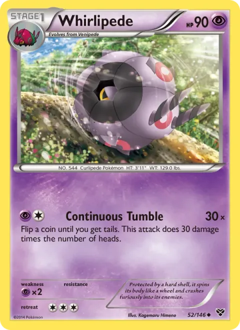 Whirlipede [Continuous Tumble]