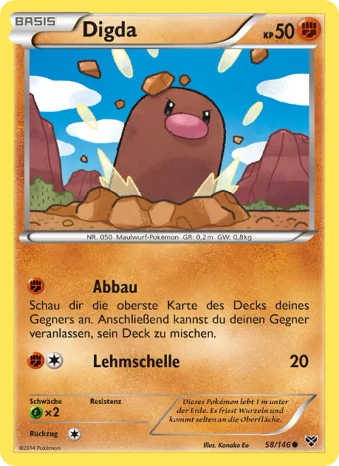 Diglett [Mine | Mud Slap]