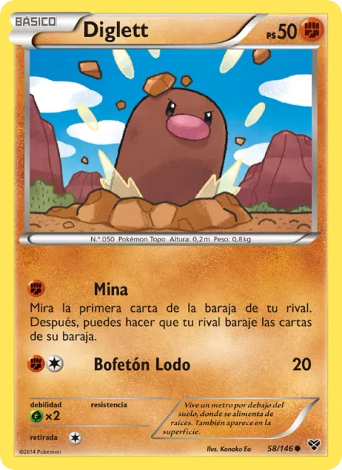 Diglett [Mine | Mud Slap]