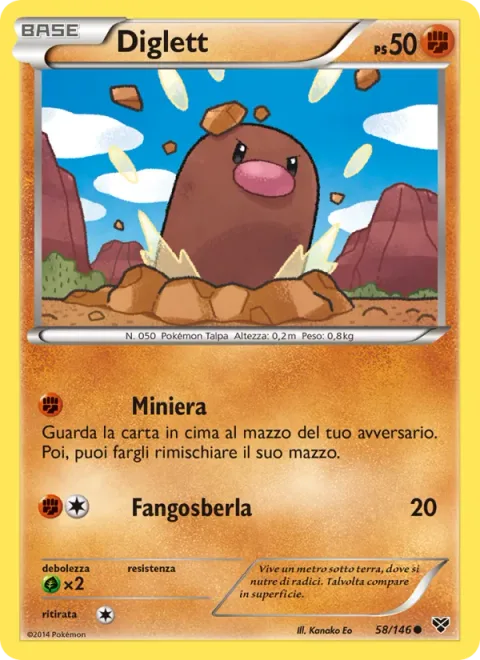 Diglett [Mine | Mud Slap]