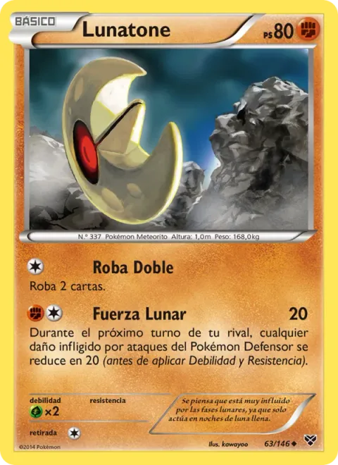 Lunatone [Double Draw | Moonblast]
