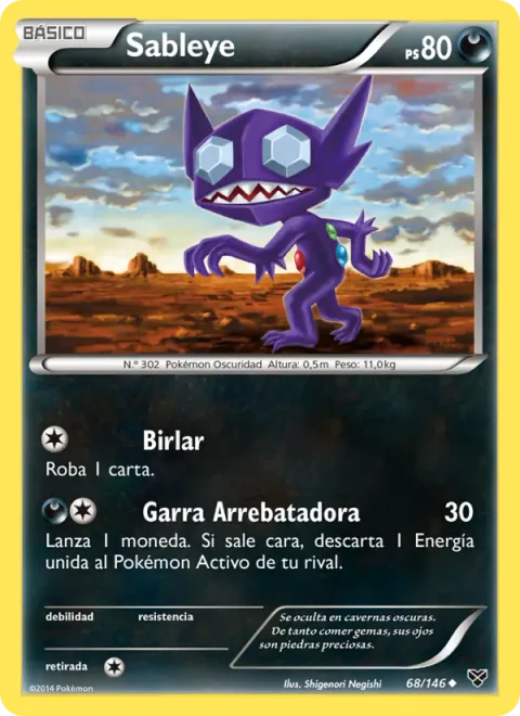 Sableye [Filch | Rip Claw]