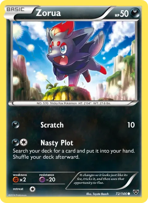 Zorua [Scratch | Nasty Plot]
