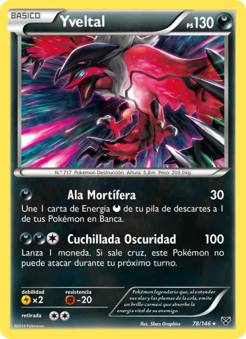 Yveltal [Oblivion Wing | Darkness Blade]