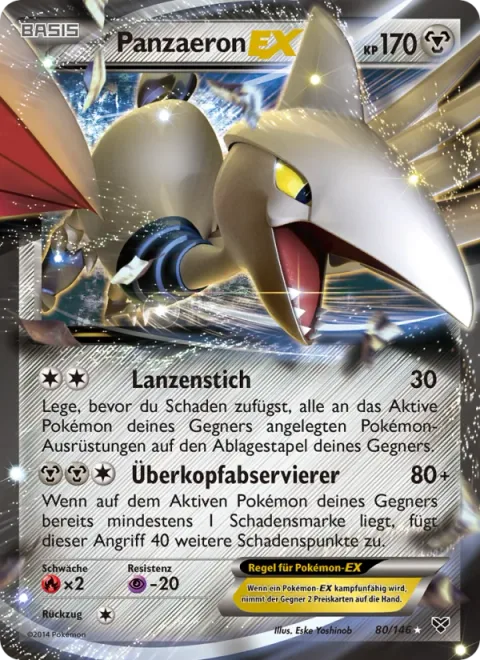 Skarmory EX [Joust | Tailspin Piledriver]