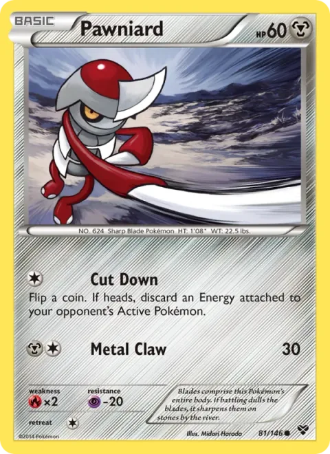 Pawniard [Cut Down | Metal Claw]