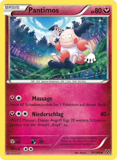 Mr. Mime [Massage | Slap Down]
