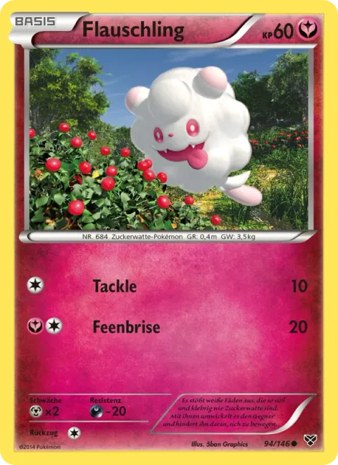 Swirlix [Tackle | Fairy Wind]