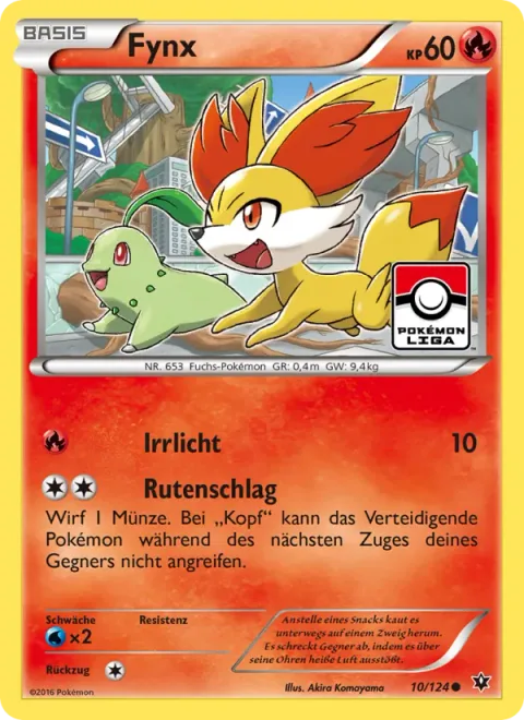 Fennekin [Will-O-Wisp | Tail Whip]