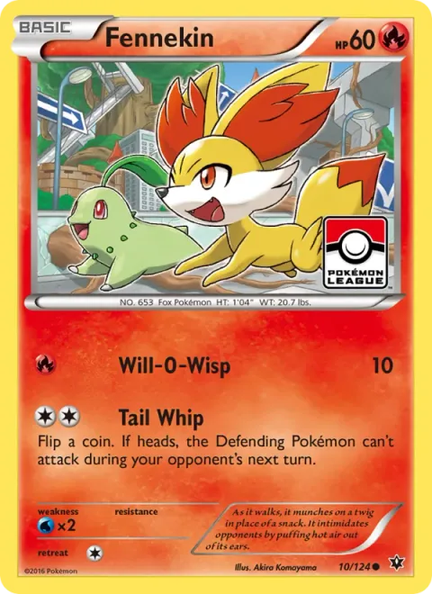 Fennekin [Will-O-Wisp | Tail Whip]