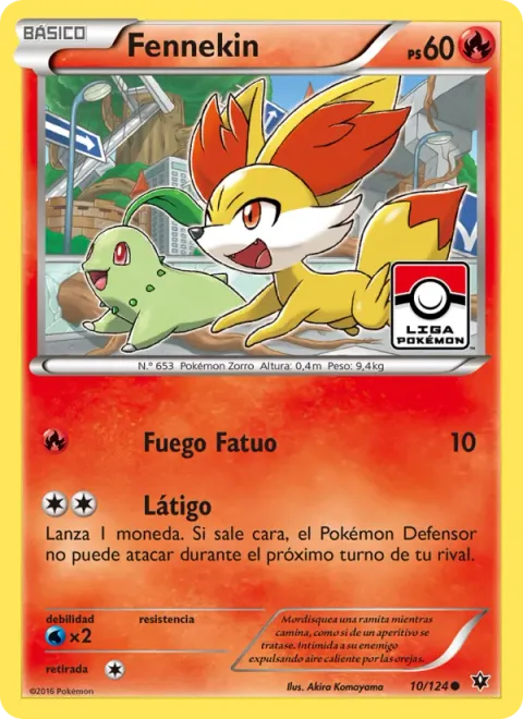 Fennekin [Will-O-Wisp | Tail Whip]